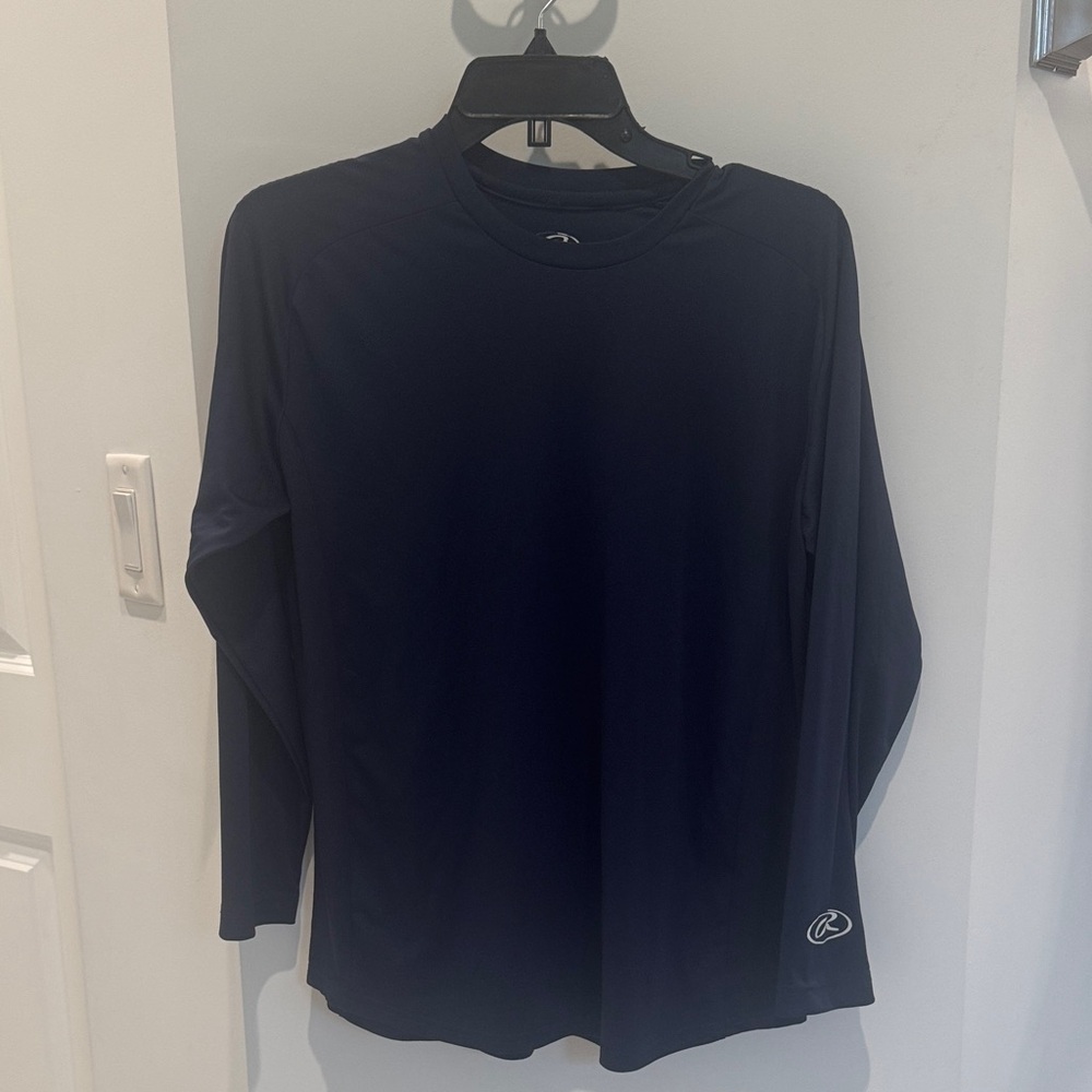Rawlings Kids Navy Long Sleeve Tee